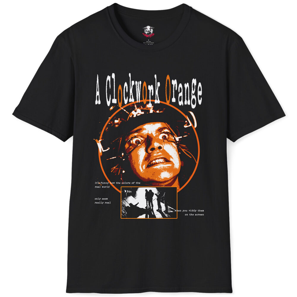 a clockwork orange t-shirt | "ludovico technique"