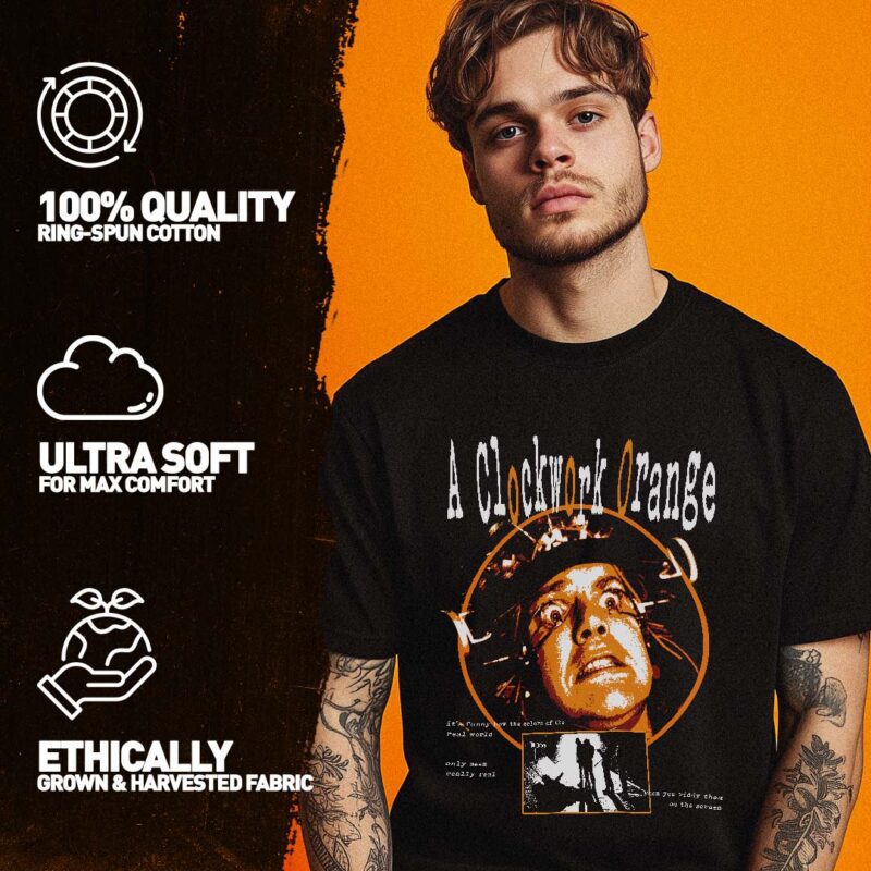 a clockwork orange t-shirt | "ludovico technique" - Image 3