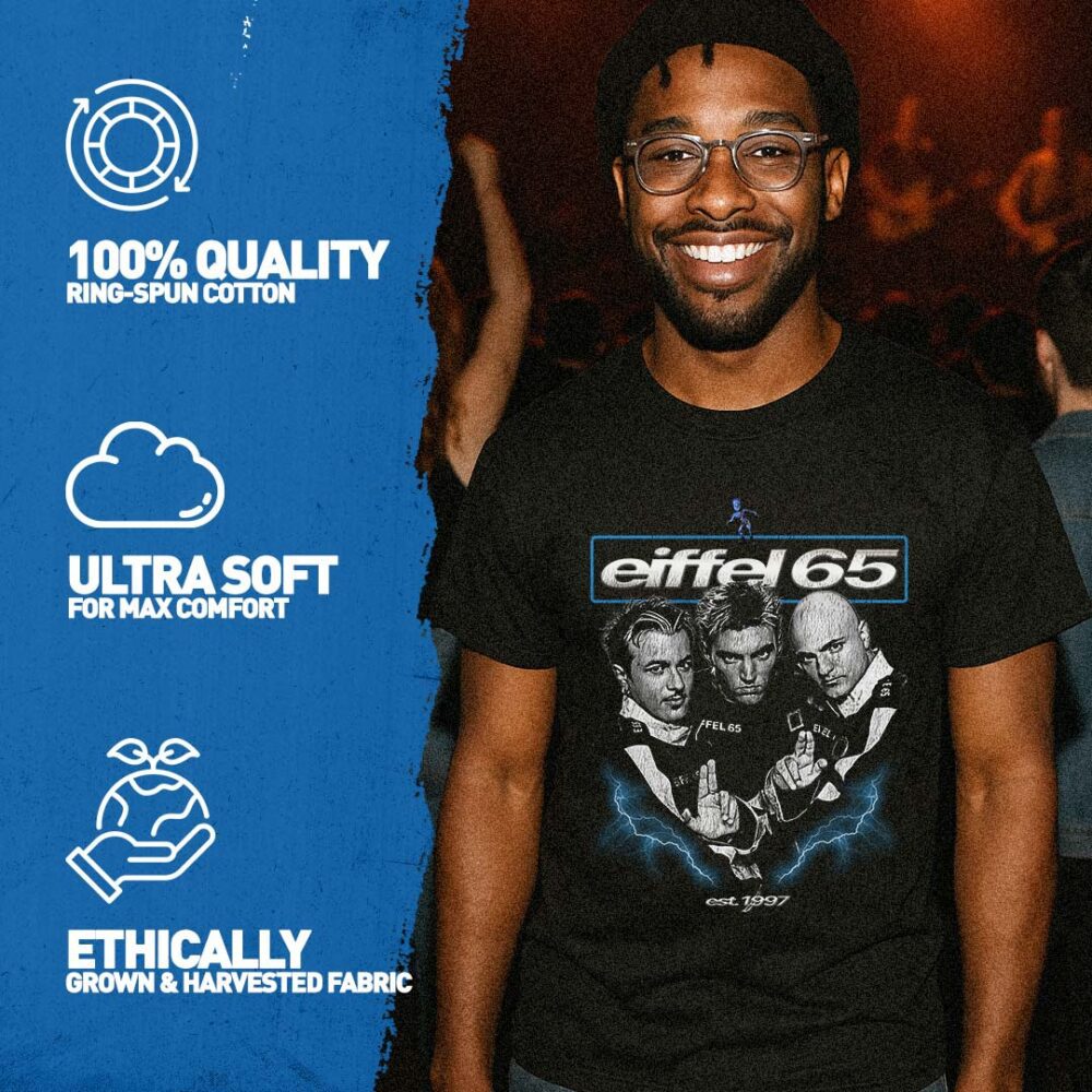 eiffel 65 t-shirt | "holy trinity" - Image 4