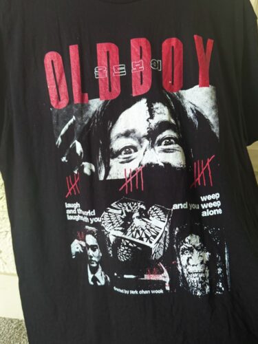 oldboy 2003 t-shirt | "laugh and weep" photo review