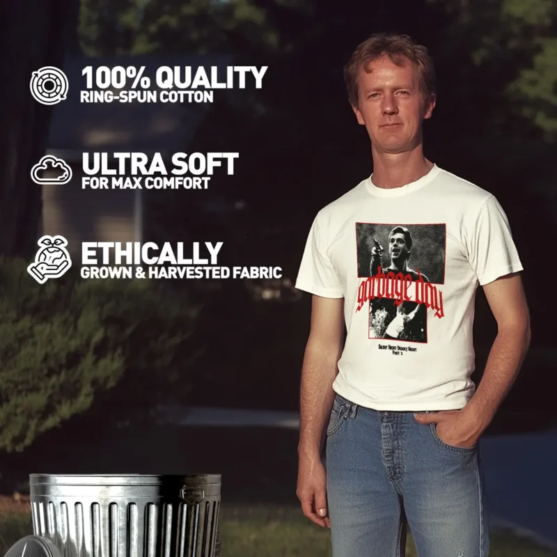 silent night deadly night part 2 shirt | "garbage day!" - Image 4