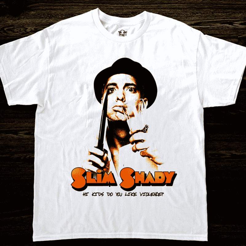 eminem t-shirt 1999 | "do you like violence?" - Image 2